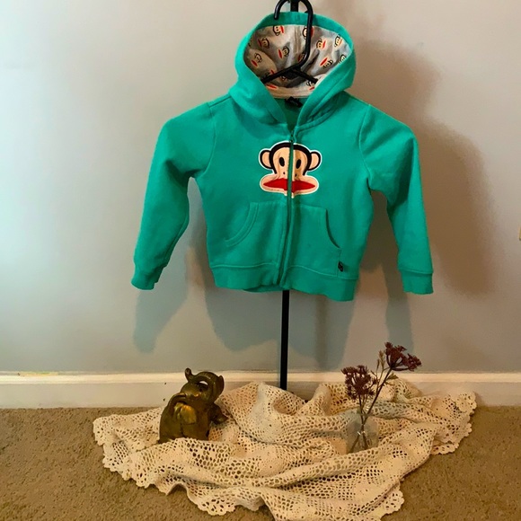 4T Paul Frank Sweatshirt Jacket - Picture 1 of 4